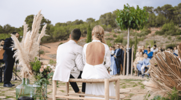 Noces de somni amb arranjaments florals, decoració i càtering de Born to Cook